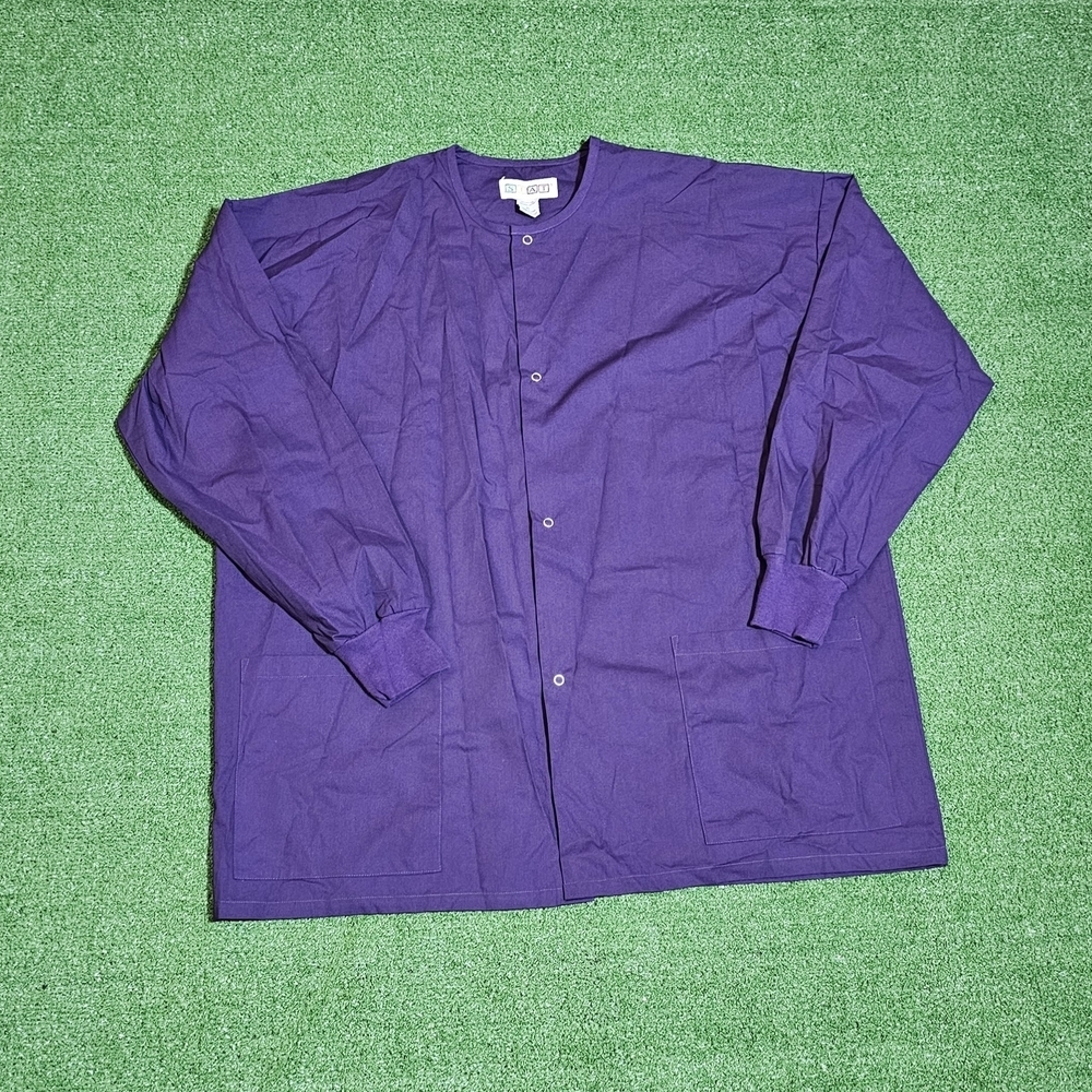 Purple Scrub Jacket XL